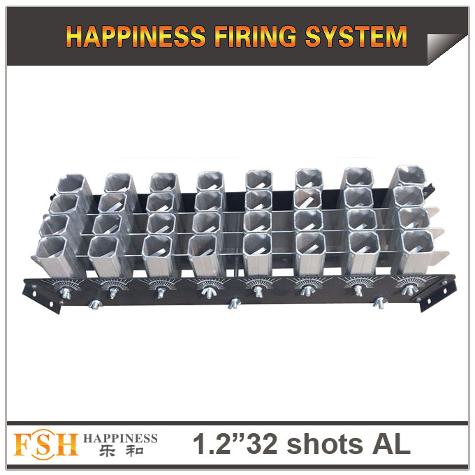 1.2 inch 32 shots  racks, AL display rack for fireworks, special for the roman candles or single shot  