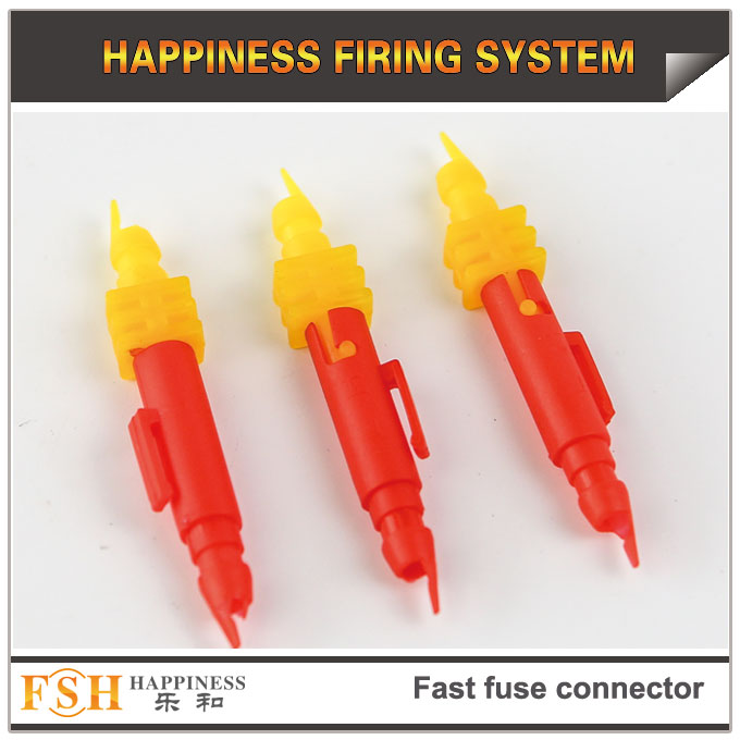 New fast fuse connectors for fireworks display