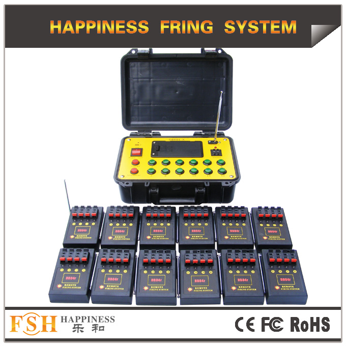 48 cues remote firing system, fireworks firing system hot sale, 1200 cues at most for transmitter ,CE/FCC passed 