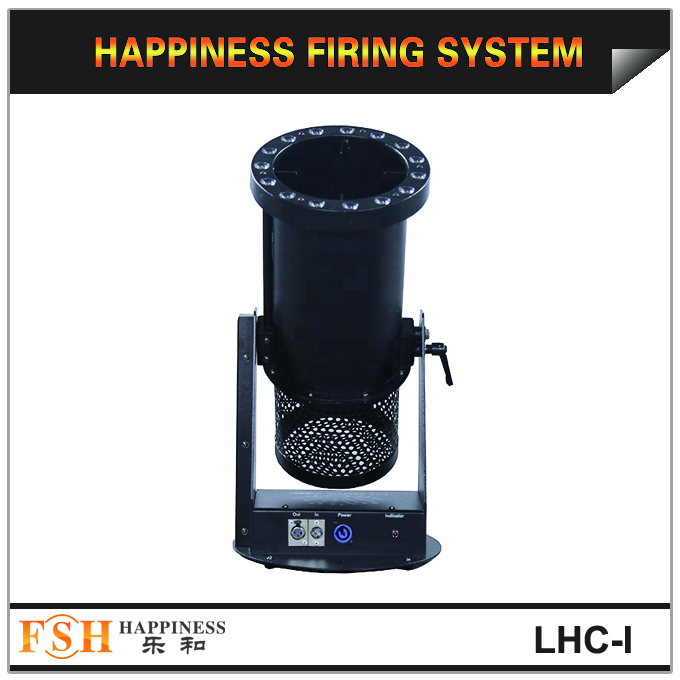 Happiness confetti blower with LED light 